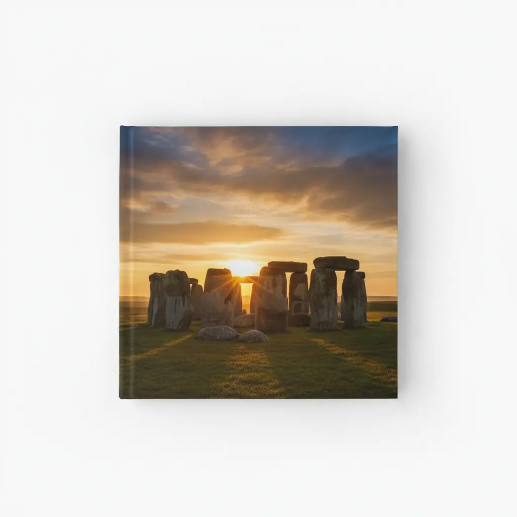 The ancient stone circle of Stonehenge