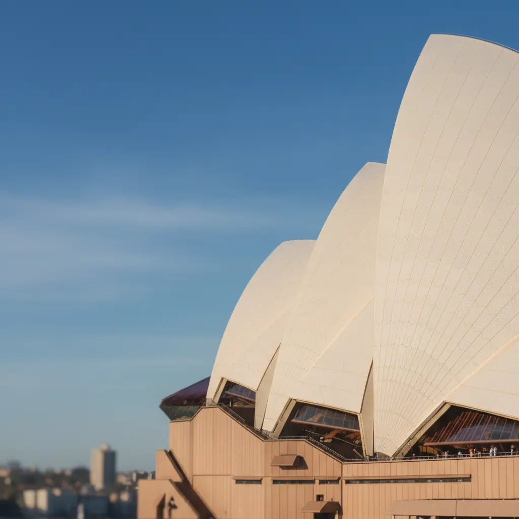 The iconic Sydney Opera House